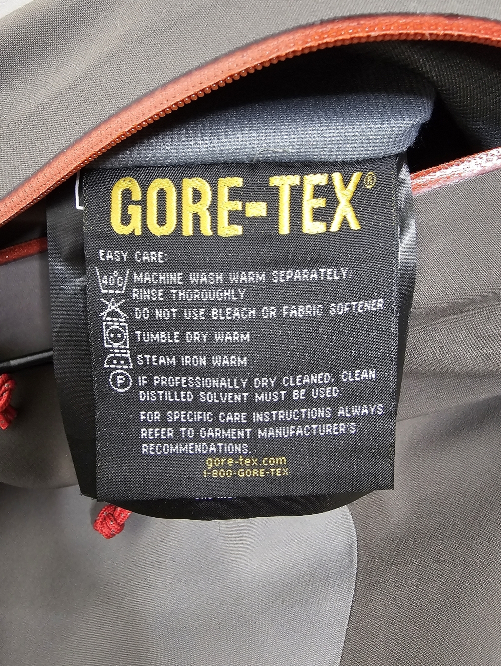 Vintage Arcteryx Stingray GoreTex Recco Jacket Gray Gunmetal Saltilo Men's Large - Picture 7 of 14